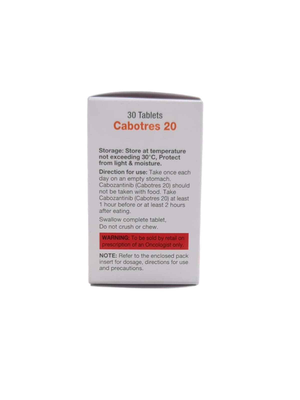 Cabotres 20mg Tablet