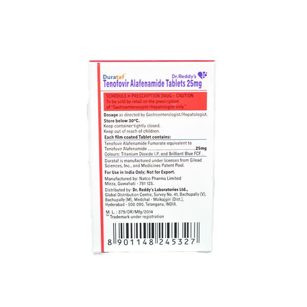 Durataf 25mg Tablet