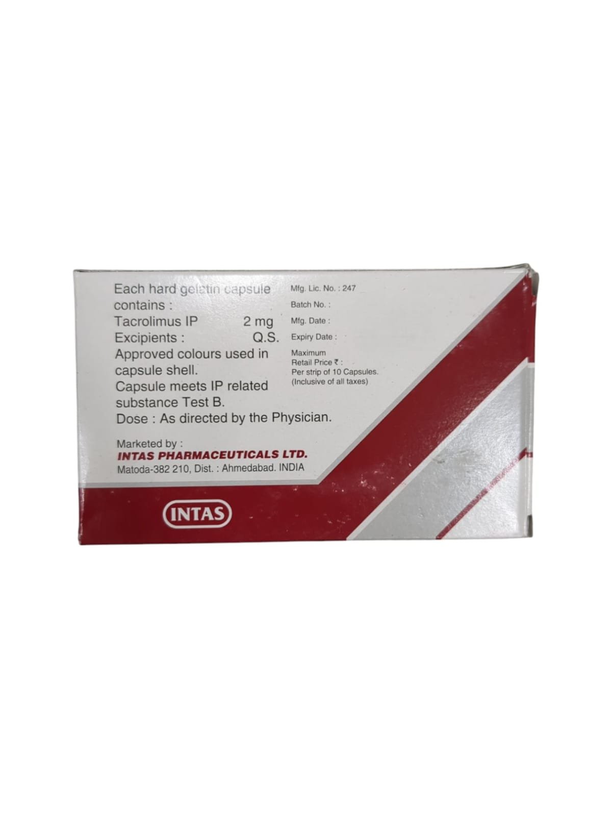 Takfa 2mg Capsule