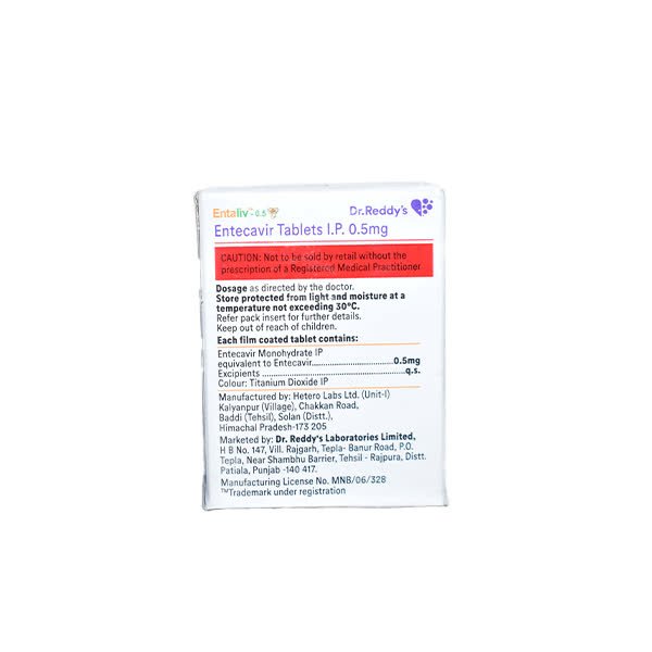 Entaliv 0.5mg Tablet