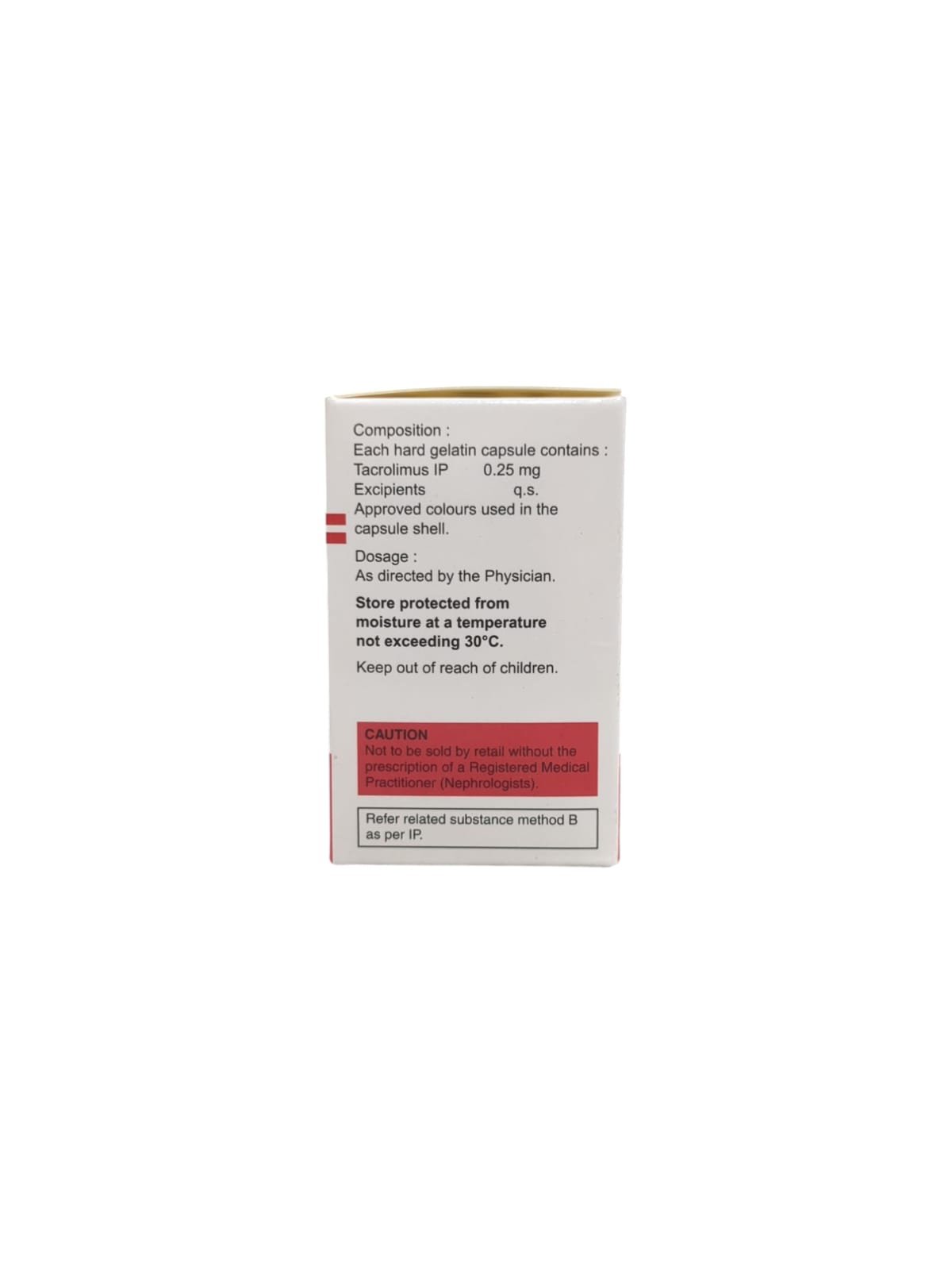 Vingraf 0.25 Capsule