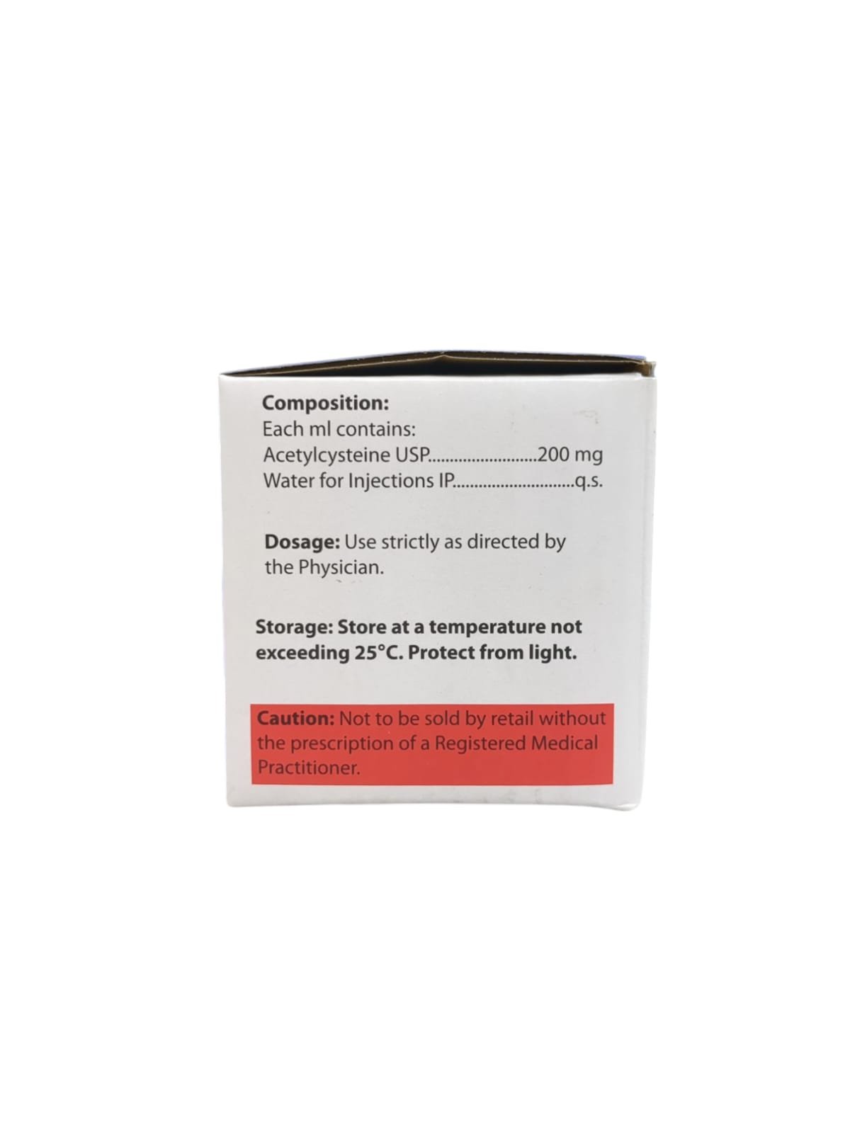 Mucomix 1gm/5ml Injection