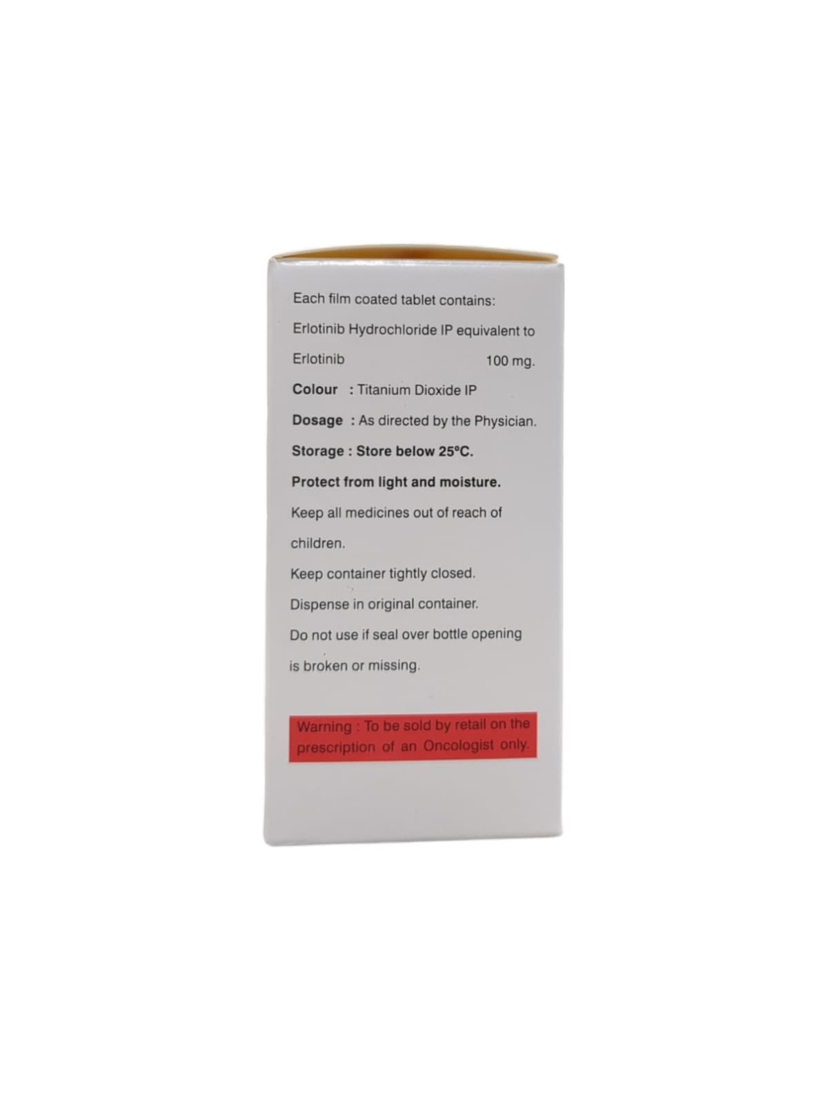 Erlotero 100mg Tablet