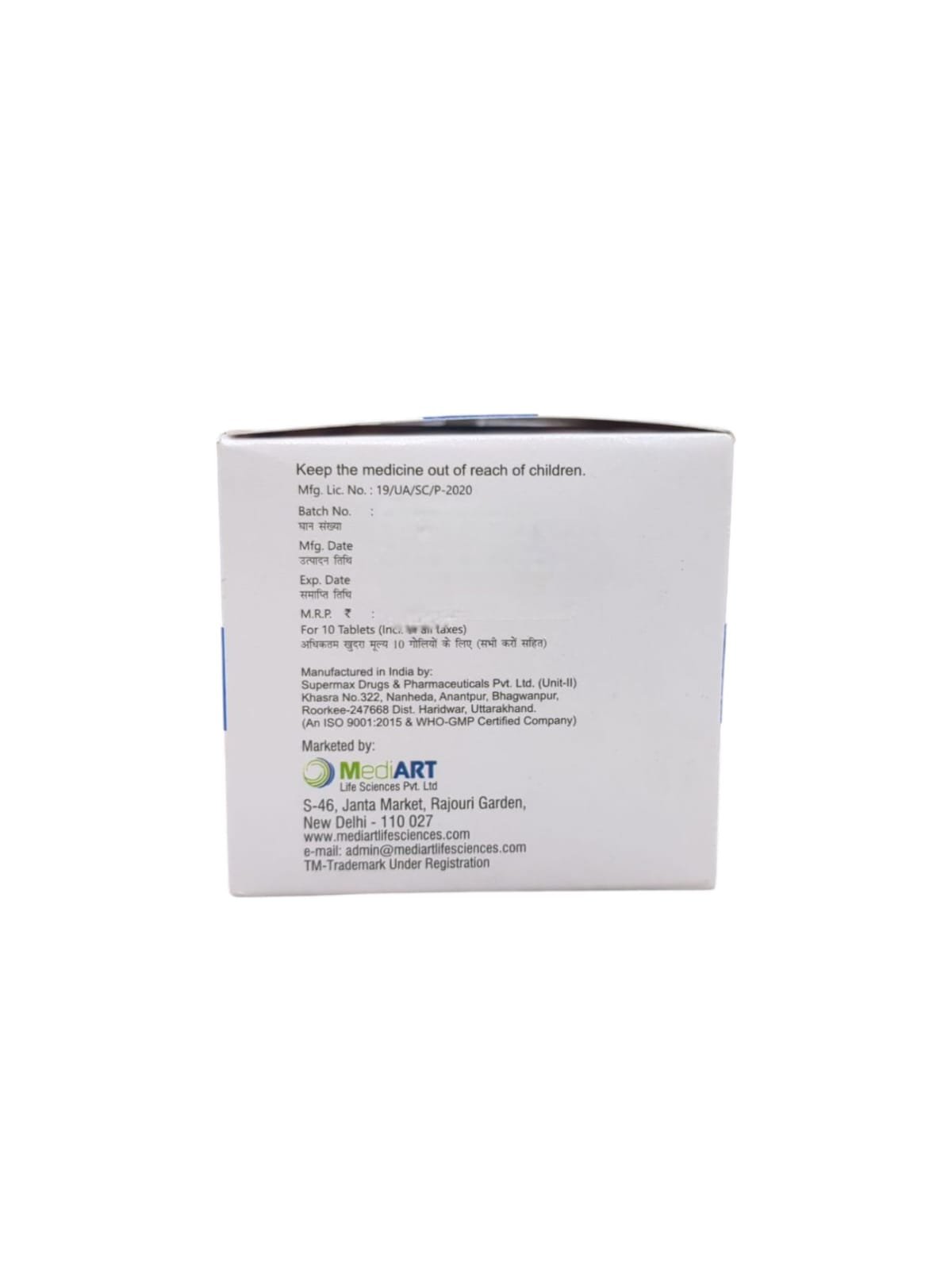 Ketoart Tablet