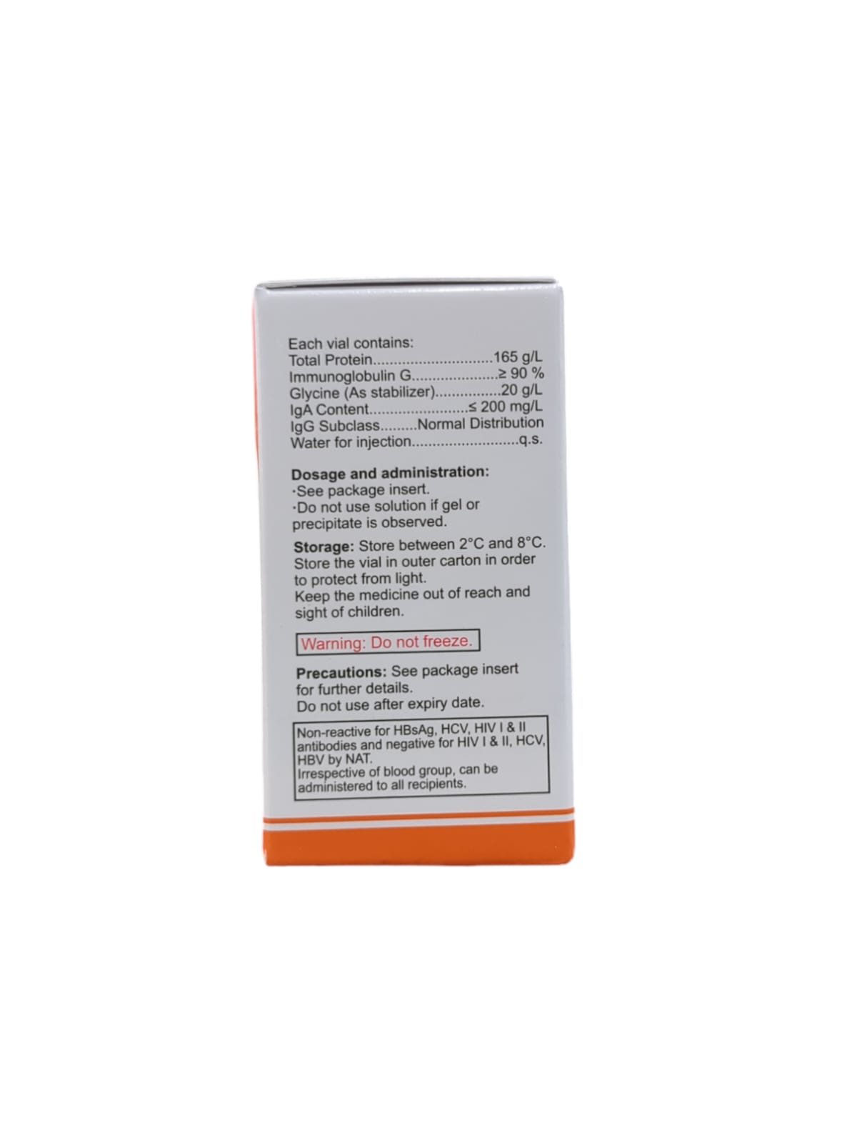 Intaglob 16.5% Injection