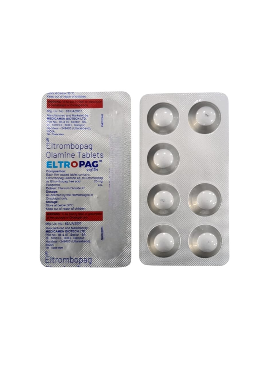 Eltropag 25mg Tablet