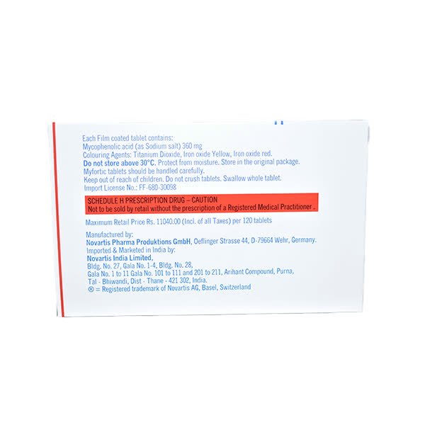 Myfortic 360mg Tablet