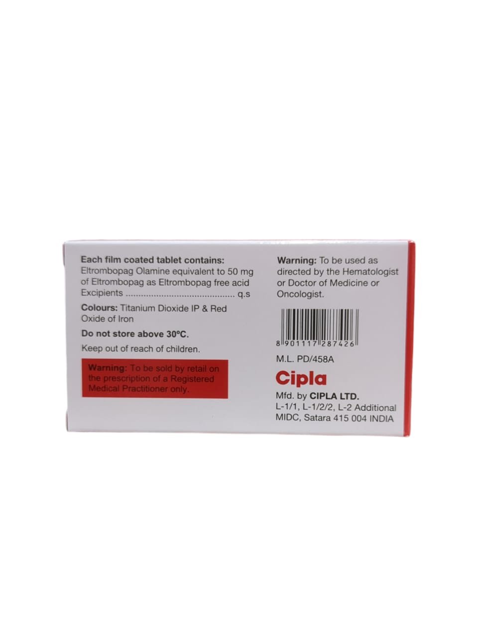 Eltromag 50mg Tablet
