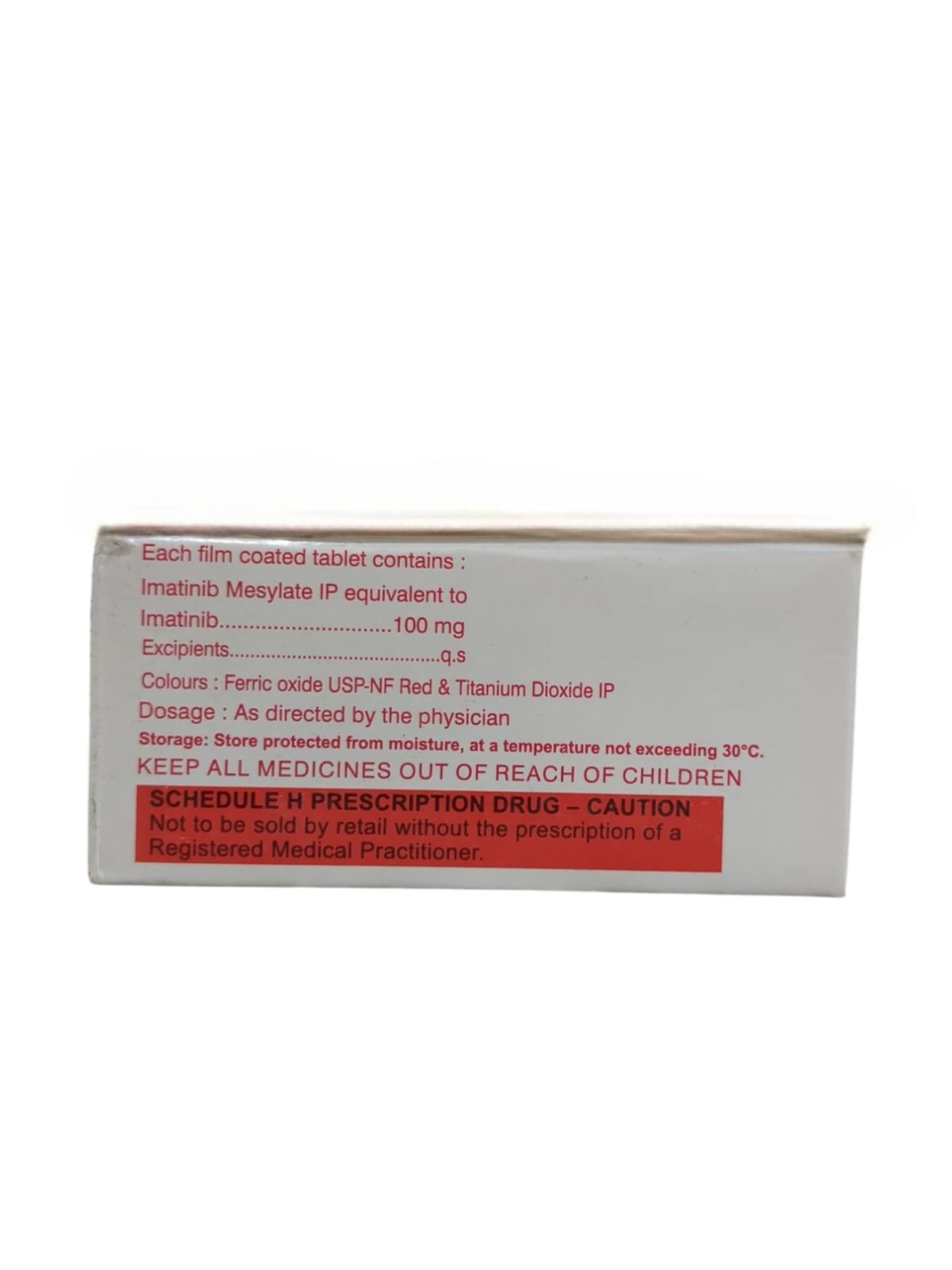 Imatero 100mg Tablet
