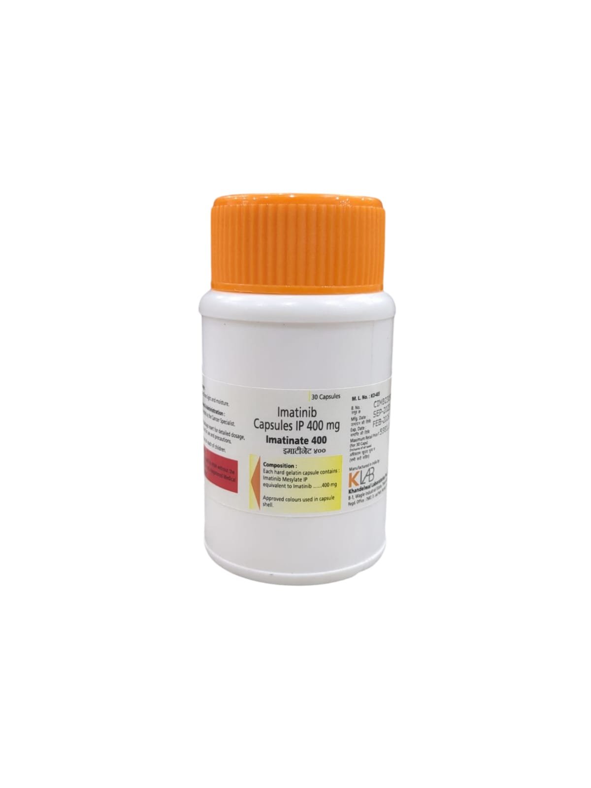Imatinate 400mg Tablet