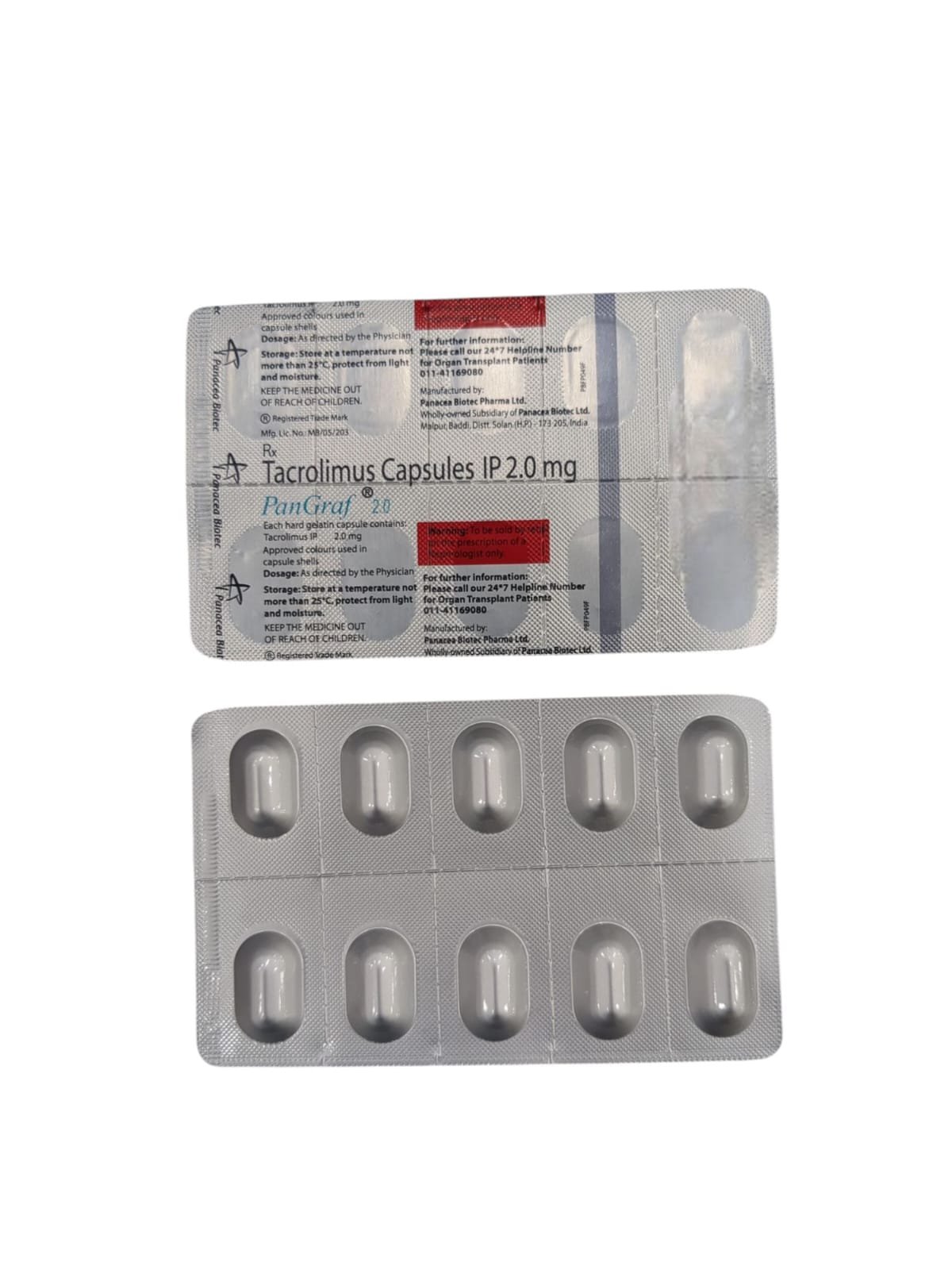 Pangraf 2mg Capsule