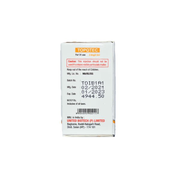 Topotec 2.5mg Injection