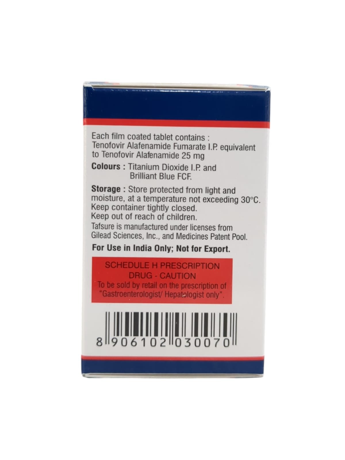 Tafsure 25mg Tablet