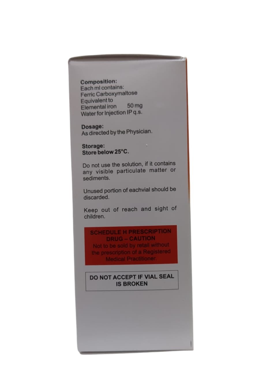 IVFEROX 1000mg Injection 